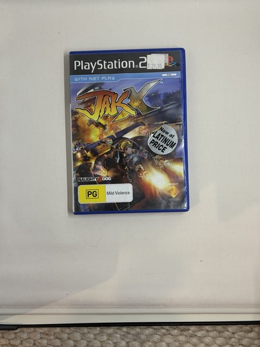 Jak X: Combat Racing (2005) PlayStation 2 box