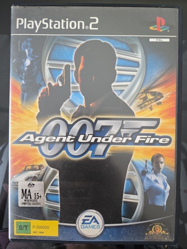 James Bond 007: Agent Under Fire (2001) PlayStation 2 box