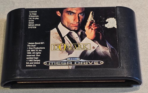 James Bond 007: The Duel (1993) Mega Drive box