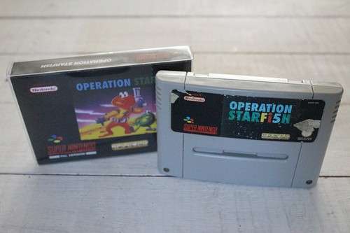 James Pond 3: Operation Starfish (1993) SNES box