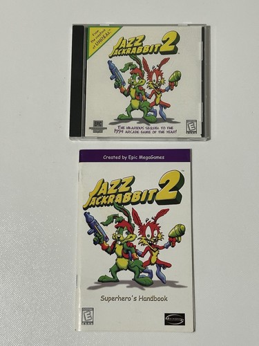 Jazz Jackrabbit 2 (1998) Windows box