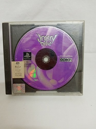 Jersey Devil (1997) PlayStation box