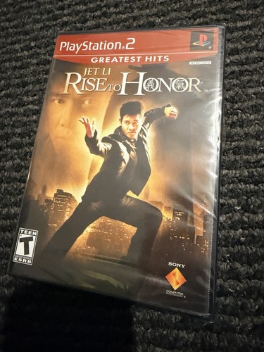Jet Li: Rise to Honor (2004) PlayStation 2 box