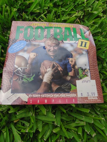 John Madden Football (1988) DOS box