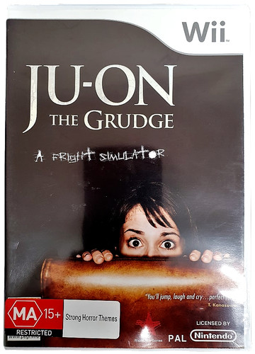 Ju-on: The Grudge (2009) Wii box