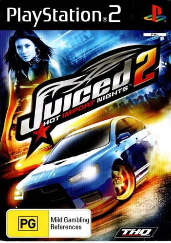 Juiced 2: Hot Import Nights (2007) PlayStation 2 box