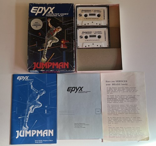 Jumpman (1983) DOS box