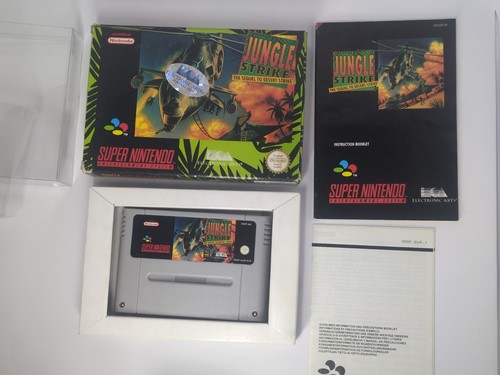 Jungle Strike (1993) Amiga CD32 box