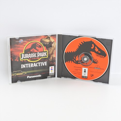 Jurassic Park Interactive (1994) 3DO box