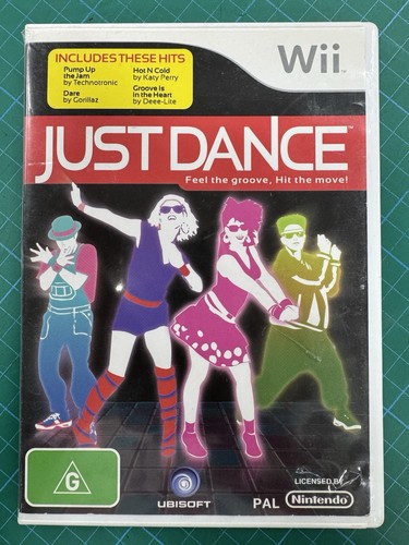 Just Dance (2009) Wii box