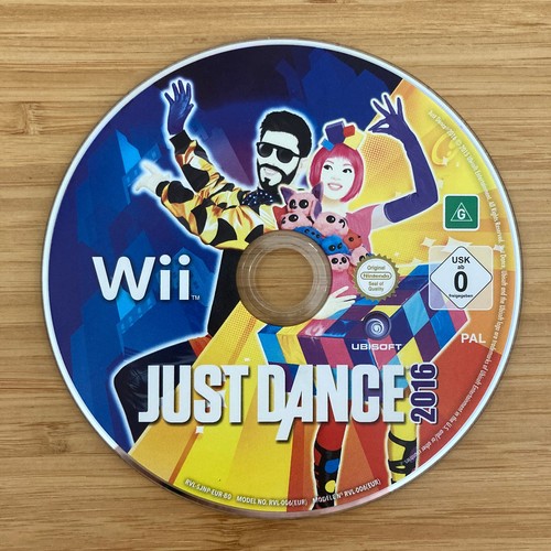 Just Dance 2016 (2015) Wii box