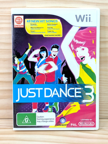 Just Dance 3 (2011) Wii box