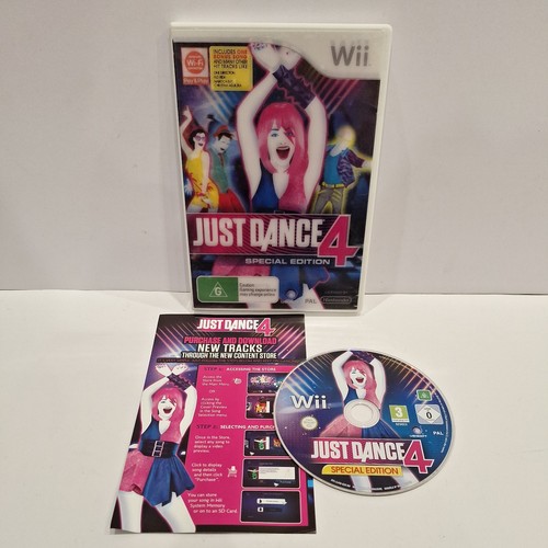 Just Dance 4 (2012) Wii U box