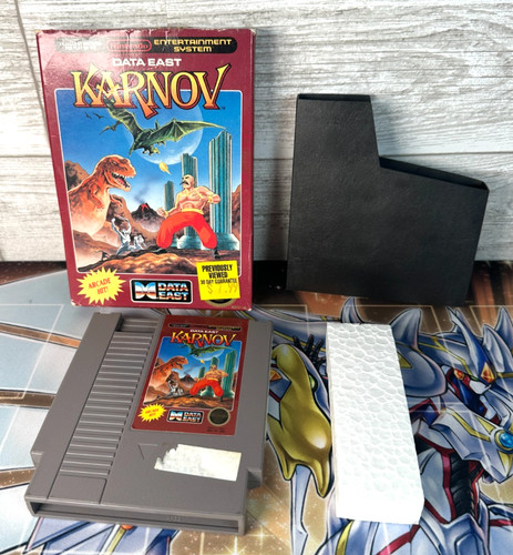 Karnov (1987) NES box