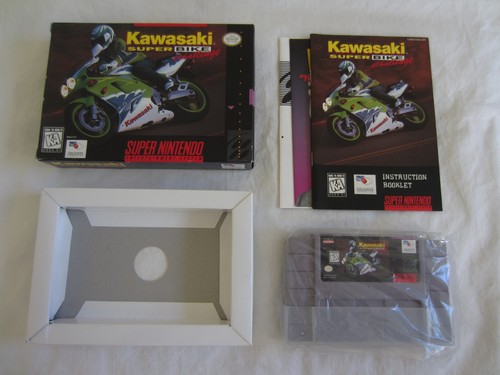 Kawasaki Superbike Challenge (1994) SNES box