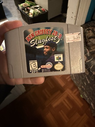 Ken Griffey, Jr.'s Slugfest (1999) Nintendo 64 box