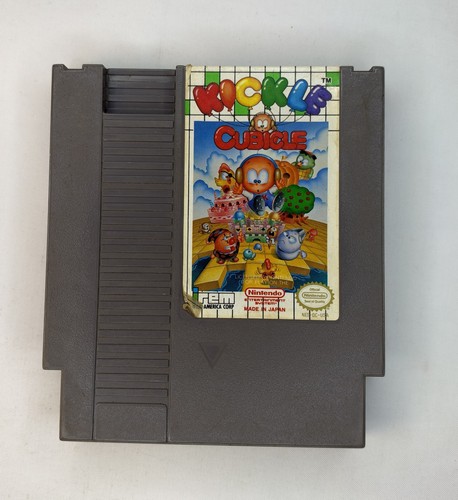 Kickle Cubicle (1990) NES box