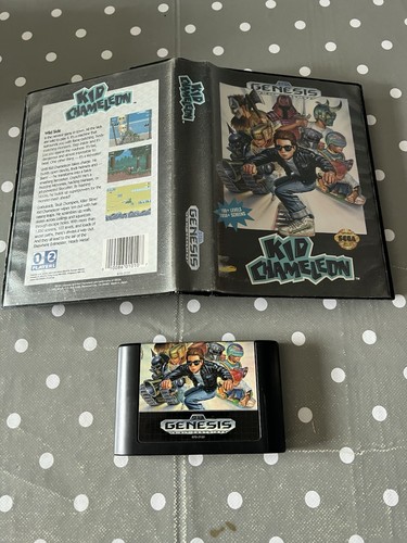 Kid Chameleon (1992) Mega Drive box