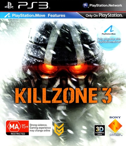 Killzone 3 (2011) PlayStation 3 box