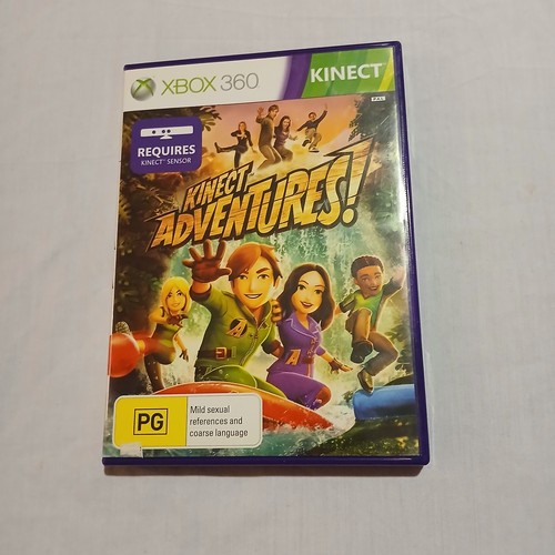Kinect Adventures! (2010) Xbox 360 box