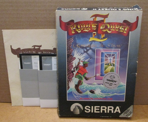King's Quest II (1985) Apple IIGS box