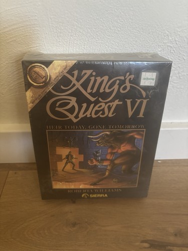 King's Quest VI: Heir Today, Gone Tomorrow (1992) Amiga box