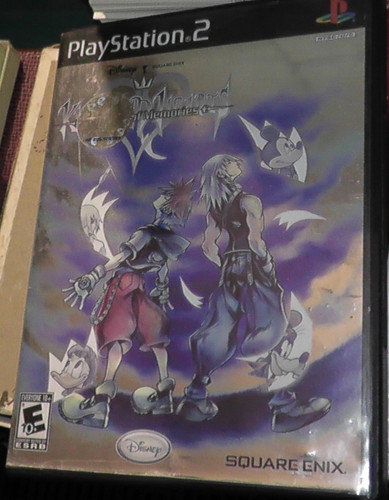 Kingdom Hearts: Chain of Memories (2004) PlayStation 2 box