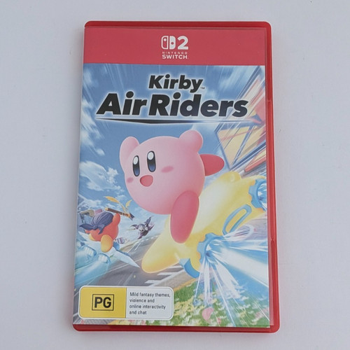Kirby Air Riders (2025) Nintendo Switch 2 box