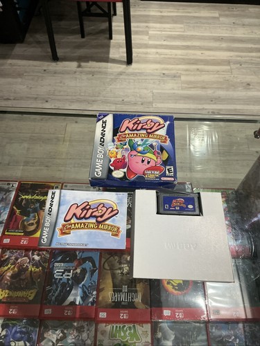 Kirby & the Amazing Mirror (2004) Wii U box