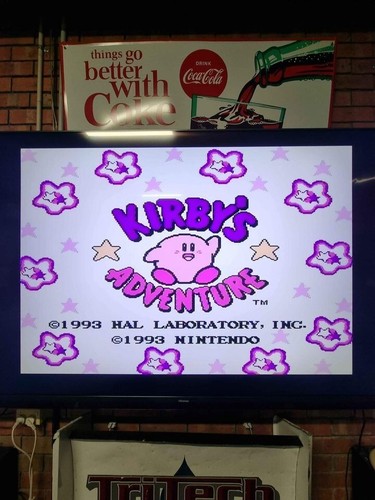 Kirby's Adventure (1993) NES box
