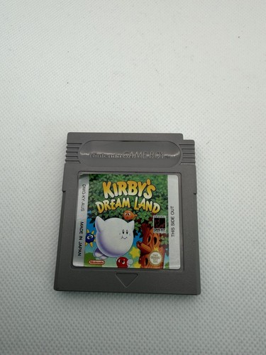 Kirby's Dream Land (1992) Game Boy box