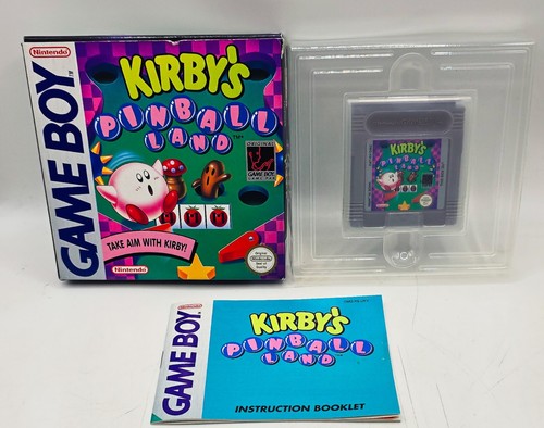 Kirby's Pinball Land (1993) Game Boy box