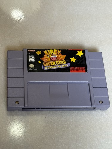 Kirby Super Star (1996) SNES box