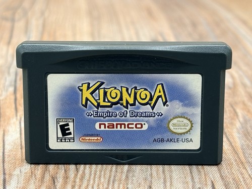 Klonoa: Empire of Dreams (2001) Game Boy Advance box