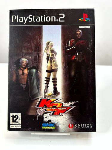 KOF: Maximum Impact (2004) PlayStation 2 box