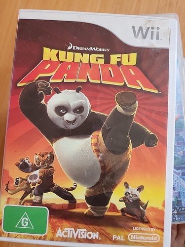 Kung Fu Panda (2008) Wii box