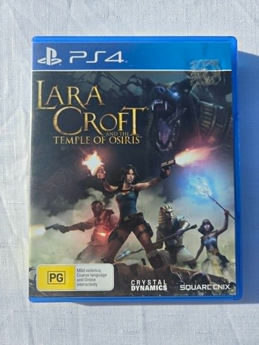 Lara Croft and the Temple of Osiris (2014) PlayStation 4 box