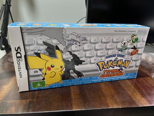 Learn with Pokémon: Typing Adventure (2011) Nintendo DS box
