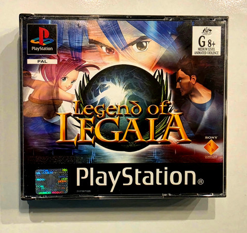 Legend of Legaia (1998) PlayStation box