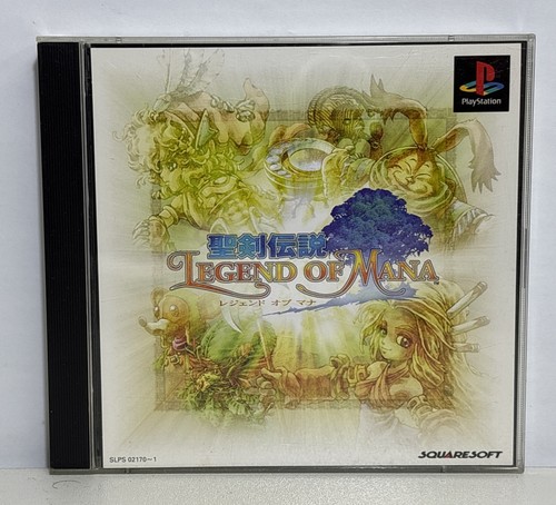 Legend of Mana (1999) PlayStation box