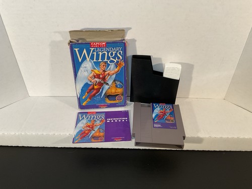 Legendary Wings (1986) NES box