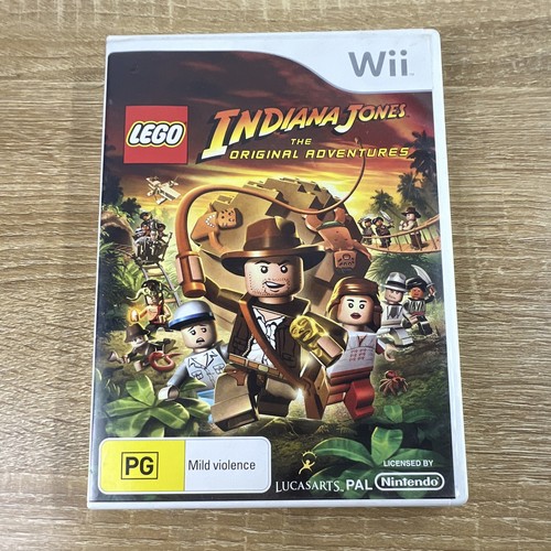 Lego Indiana Jones: The Original Adventures (2008) Nintendo DS box