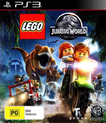 Lego Jurassic World (2015) Nintendo Switch box