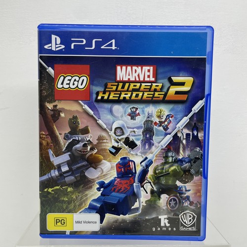 Lego Marvel Super Heroes 2 (2017) PlayStation 4 box