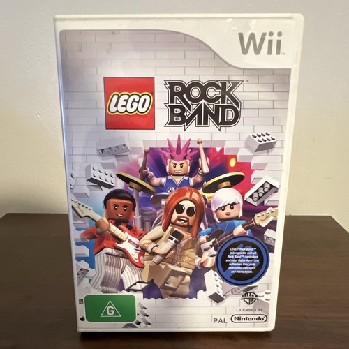 Lego Rock Band (2009) Wii box
