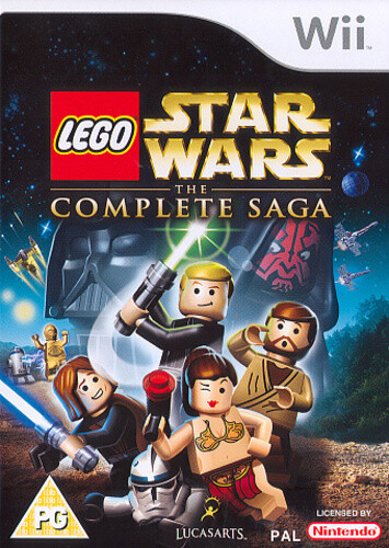 Lego Star Wars: The Complete Saga (2007) Nintendo DS box