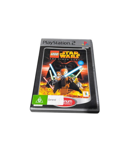 Lego Star Wars: The Video Game (2005) PlayStation 2 box