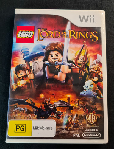 Lego The Lord of the Rings (2012) Nintendo 3DS box