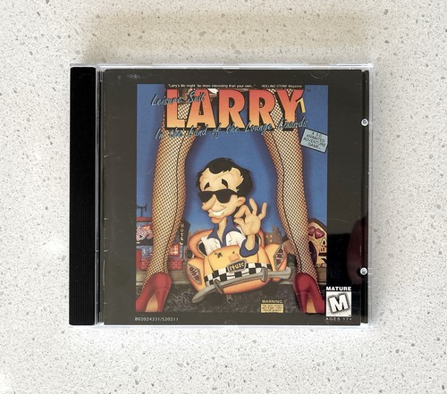 Leisure Suit Larry in the Land of the Lounge Lizards (1987) Atari ST box