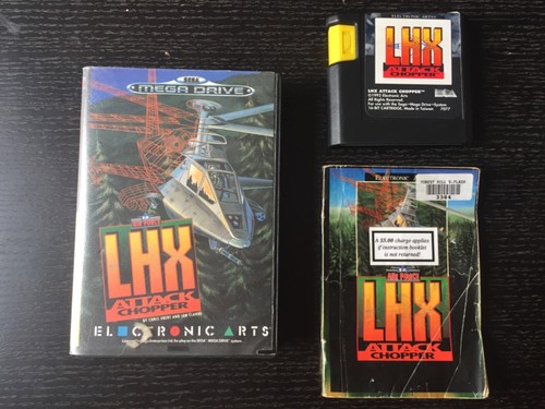 LHX Attack Chopper (1990) DOS box